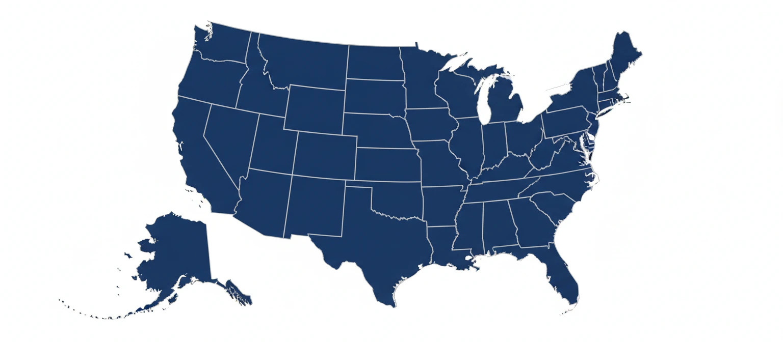 USA map
